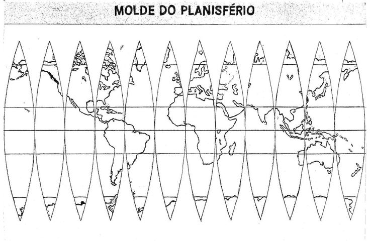 Mapas-Mundi-Preto-e-Branco-para-Imprimir-e-Colorir-1-1 Maquete de Globo Terrestre