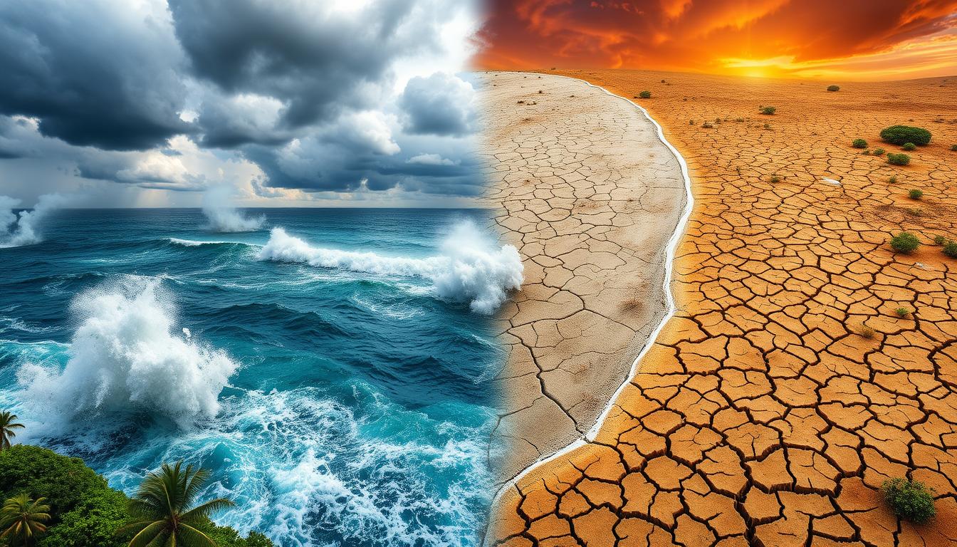 Mudanças nos Padrões de Clima: Estudo de fenômenos como El Niño e La Niña e suas